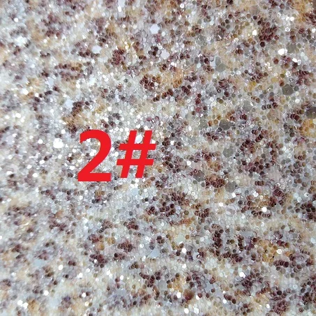 2 шт. 21x29 см с эффектом блестящей кожи с леопардовым рисунком из кожи с натуральным лицевым покрытием для DIY аксессуары 4S11 - Цвет: 2pcs color 2
