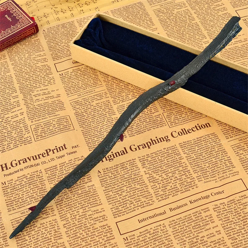 

Newest Metal Core Deluxe COS Gellert Grindelwald Magic Wand/ Harri Magic Magical Wand/ High Quality Gift Box Packing