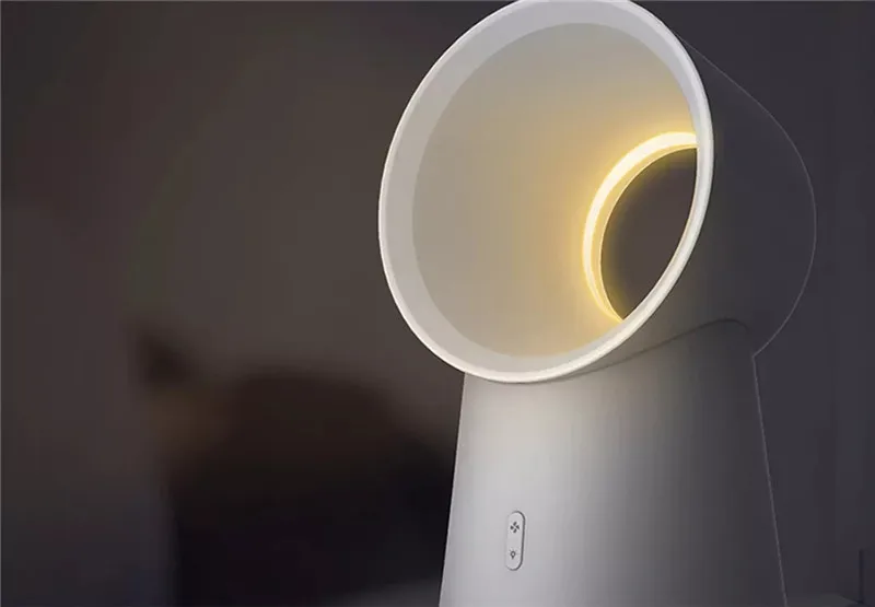 Xiaomi Youpin Happy Life 3 в 1 мини-вентилятор охлаждения, настольный вентилятор, увлажнитель воздуха, светодиодный светильник 44