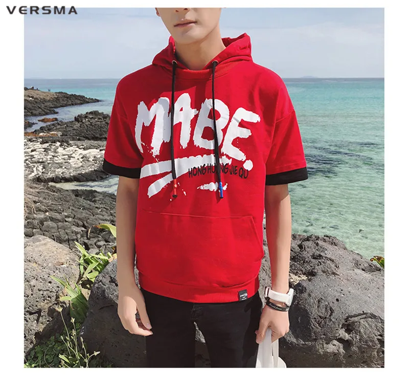 VERSMA японский Harajuku BF винтажная камуфляжная Футболка мужская женская летняя уличная Корейская Ulzzang ретро свободная футболка с капюшоном
