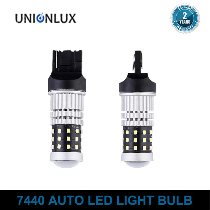 

2x T20 7440 7443 W21W WY21W W21/5W LED Turn Signal Brake Strop Parking Light Bulbs White Color