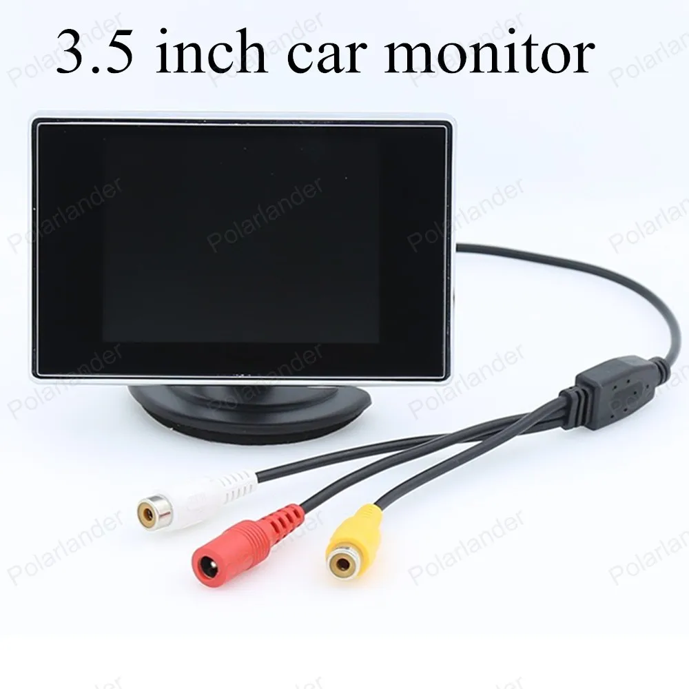 

3,5 дюймовый цифровой цветной TFT ЖК-монитор для автомобиля Маленький дисплей для универсальной камеры заднего вида для парковки автомобиля з...