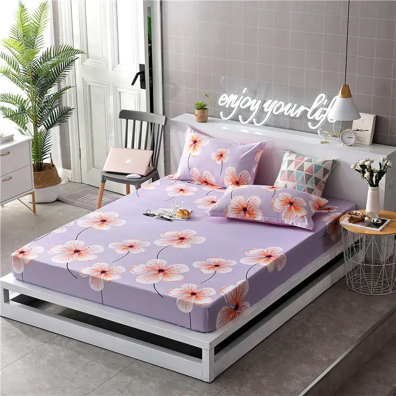 Защитный чехол для кровати Pretty Sunflower покрывало из 100% полиэстера эластичный