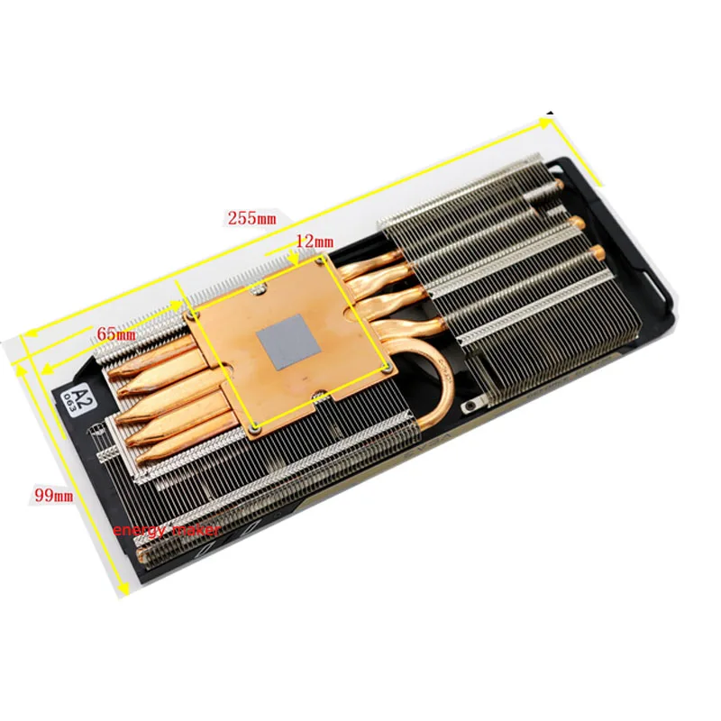 20 шт./лот Компьютер Радиатор VGA Кулер вентилятор для справки GTX660Ti GTX670 GTX680 670 карта