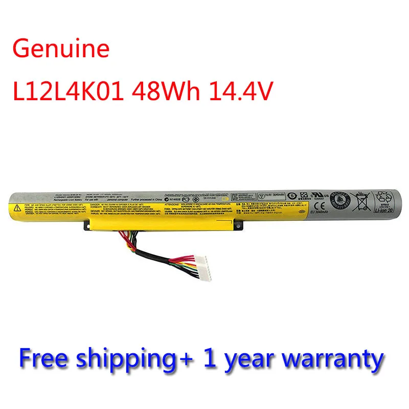 7XINbox 48Wh 14 4 V L12L4K01 L12S4K01 аккумулятор для Lenovo IdeaPad Z400 Z500 Series L12M4E21 L12M4K01 L12S4E21 4INR19/66