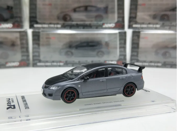 Оригинальная фабрика 1:64 HON DA CIVIC Тип R FD2 автомобильные игрушки из сплава для детей