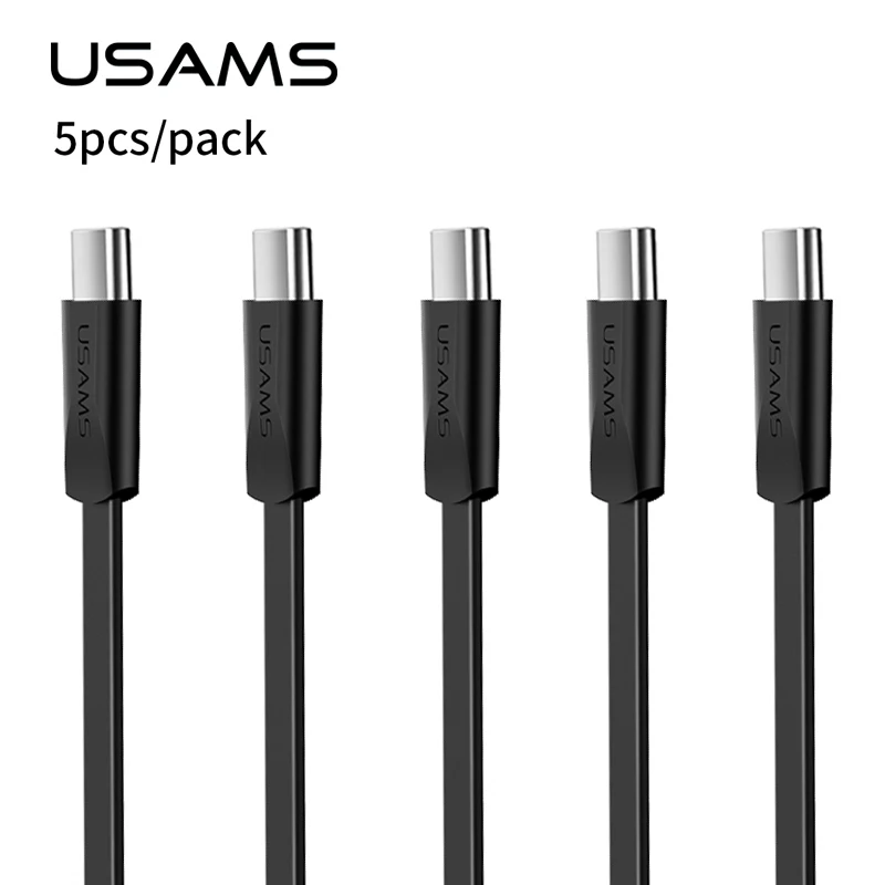 5 шт./лот UASMS USB кабель типа C оригинальный для Samsung Xiaomi Oneplus зарядное устройство