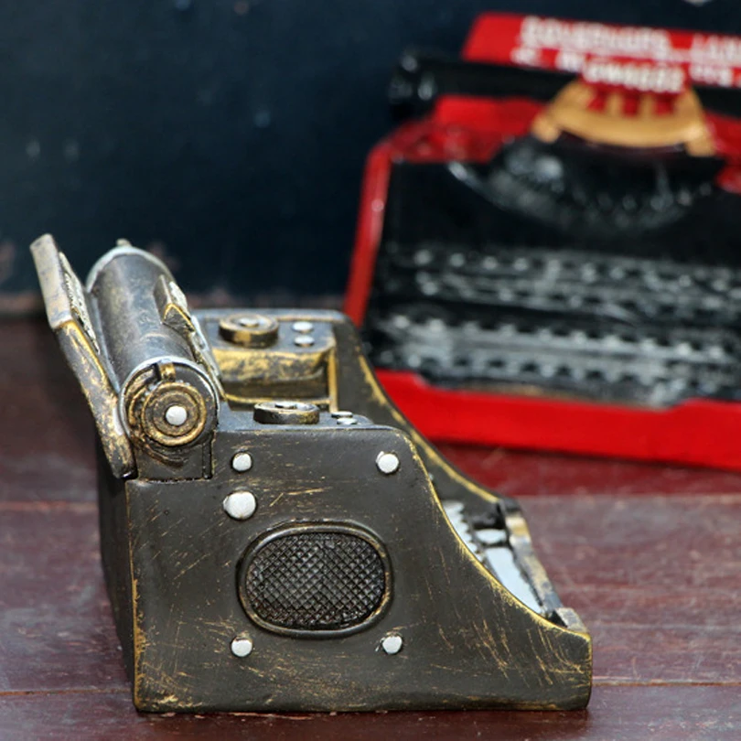 Креативная Копилка из смолы ручная роспись Ретро стиль работа натуральный