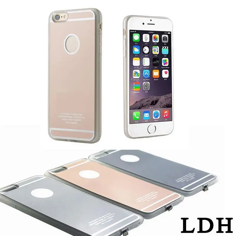 Новое Qi Беспроводное зарядное устройство для зарядки приемника чехол Apple iPhone 6 Plus