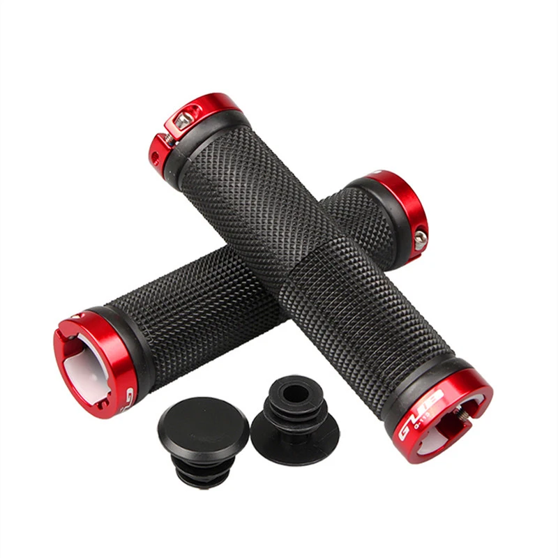 

GUB 113 Cycling Lockable Handle Grip For Bicycle MTB Road Bike Handlebar Bicycle Grip Bike Aluminum Alloy + Rubber