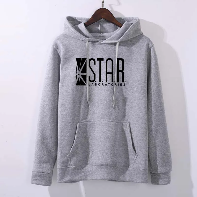 Женская толстовка с капюшоном STAR S. T. A. R. Labs весна 2018 флисовый пуловер женская