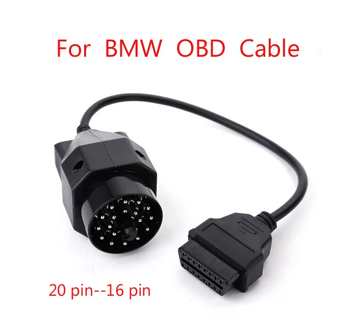 1 шт. OBD2 кабель гнездовой 20-контактный к 16-контактному разъему АДАПТЕРНЫЕ кабели