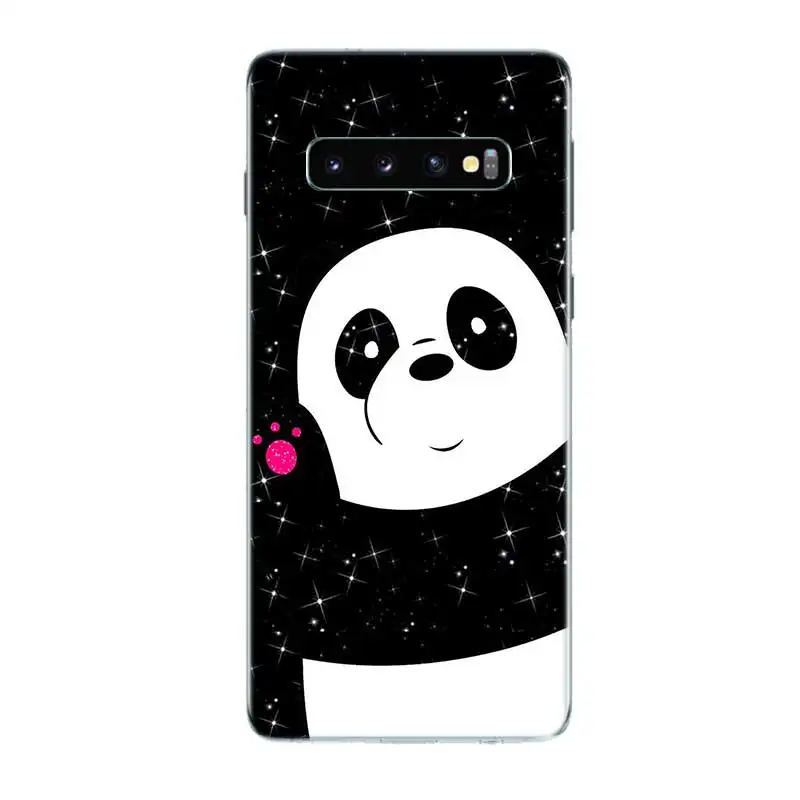 Милый чехол с рисунком панды ривердейла для Samsung Galaxy S10 lite S9 S8 A6 A8 Plus 2018 A50 M30 A30 M20 A10