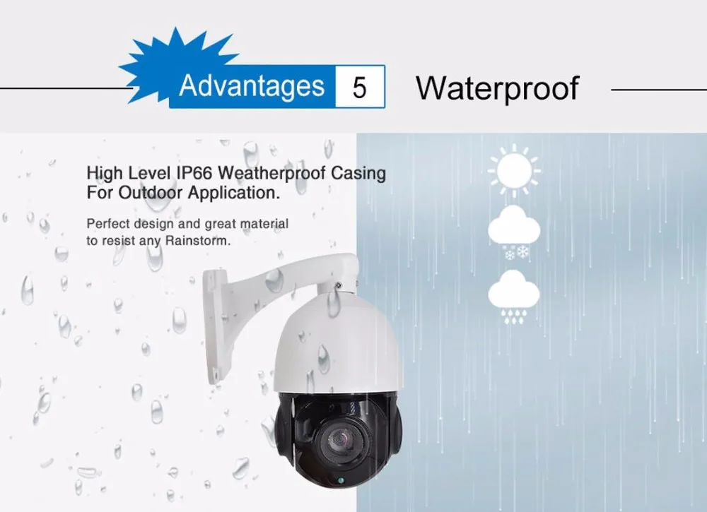 30X PTZ ip-камера 30x ZOOM 5MP Pan Tilt наружная сеть безопасности Встроенная POE P2P IR Night 80m Onvif CCTV скоростная купольная ip-камера