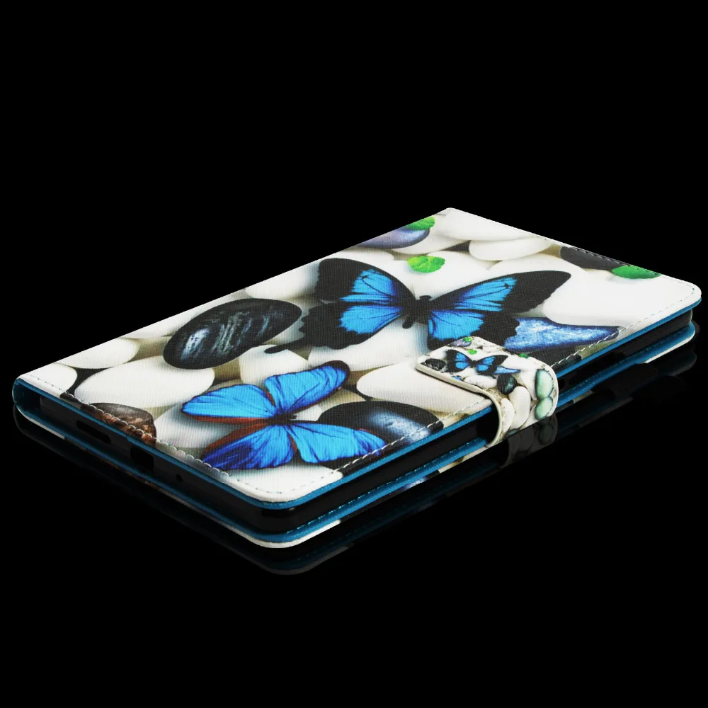 Для huawei M3 Lite 8 0 PU кожаный чехол Красочные печати кожи для MediaPad CPN-W09 CPN-AL00 планшетный