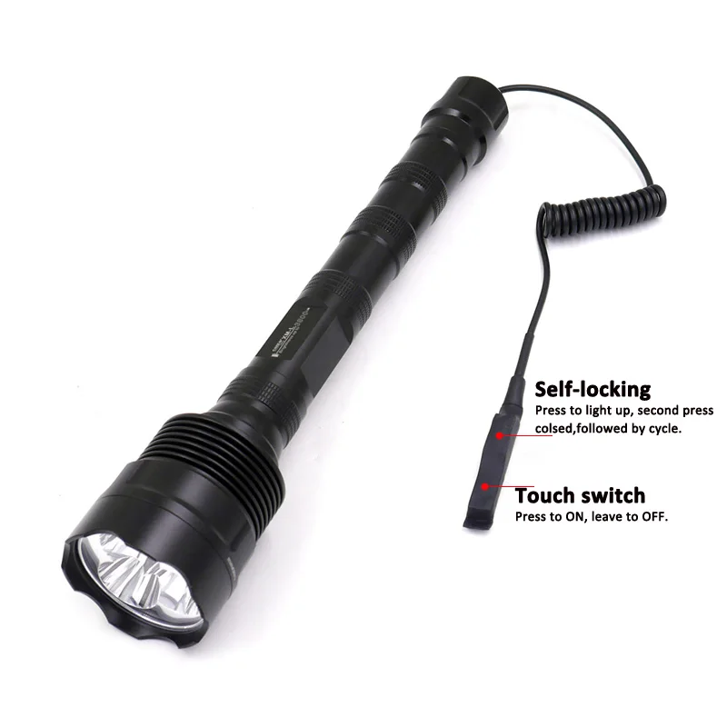 Светодиодный тактический фонарик Trustfire TR 3T6 3xCREE 3L2 XML2 U3 перезаряжаемые фонарики с