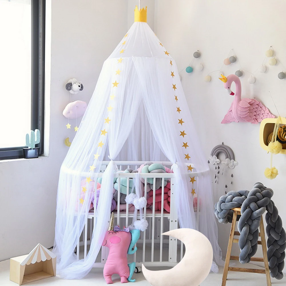 Занавеска для кровати купольная детская кровать москитная сетка занавеска сна