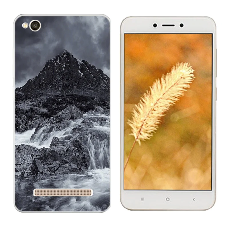 Cases for Xiaomi Redmi 4A Triangle Printing 5.0&quot Soft Case 4a Cover Silicone 4 A Redmi4a Bags |