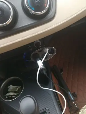 ACCNIC 3 в 1 USB автомобильный прикуриватель 120 Вт с сенсорным переключателем цифровой монитор напряжения для iPhone samsung Автомобильное зарядное устройство для мобильного телефона