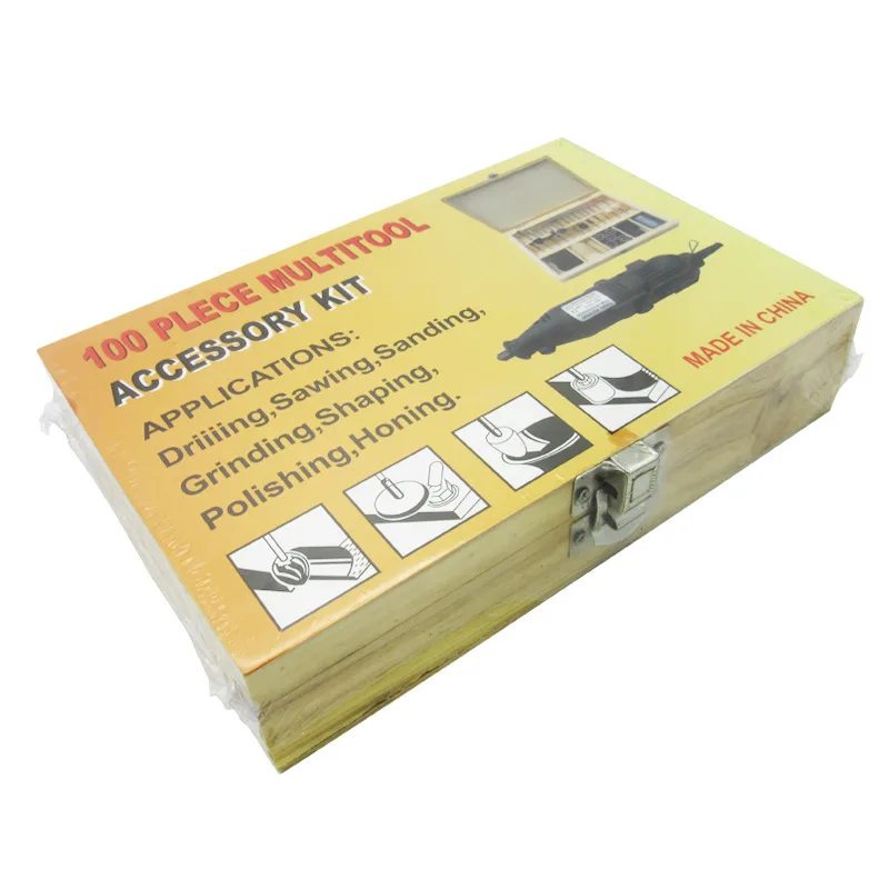 Деревообрабатывающий инструмент 100 шт. аксессуары с шлангом мини дрель