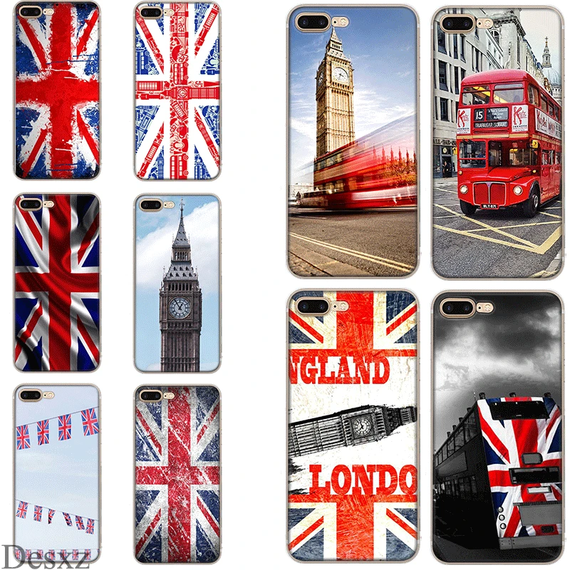 Чехол для телефона Union Jack с британским флагом iPhone 5 5S SE 6 6s 7 8 Plus X XS XR
