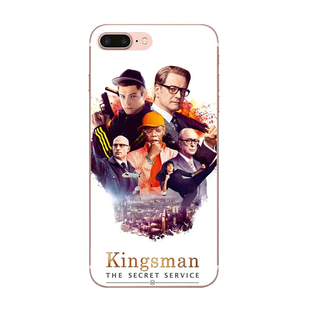 Для Samsung Galaxy Note 5 8 9 S3 S4 S5 S6 S7 S8 S9 S10 mini Edge Plus Lite TPU индивидуальный дизайн Kingsman The Secret