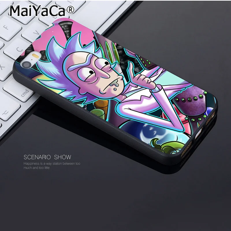 16 MaiYaCa для iphone 7 6 X Чехол Рик и Морти Пикл Рик Coque Оболочка Чехол для телефона для iphone 7 6X8 6s Plus 5 5S SE XS XR чехол - Цвет: 16