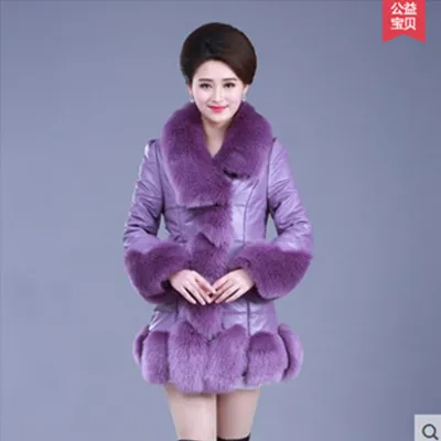 New arrival winter 2017 plus size faux fur female long mink coat PU imitation fur coat women's clothing full sleeve