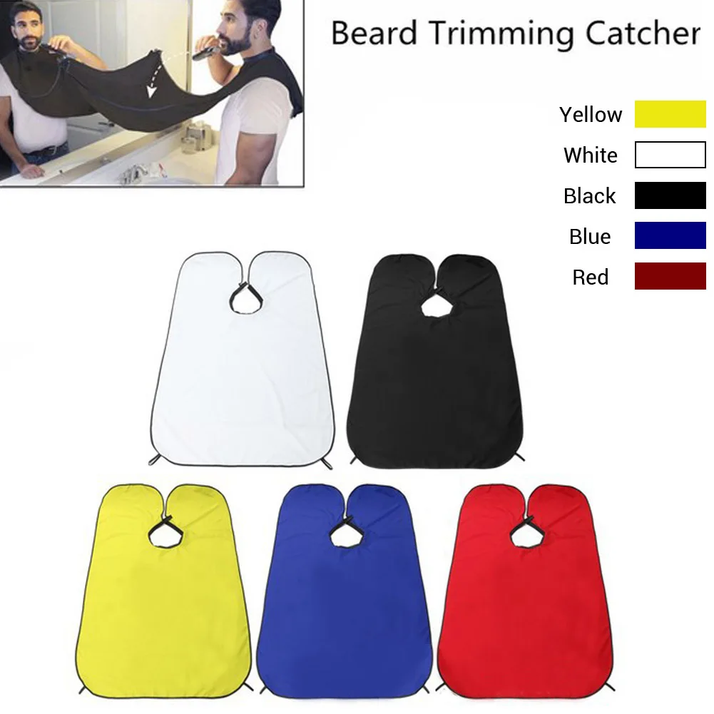 Мужской уход передник для бритья нагрудник триммер лица накидка волос мойка