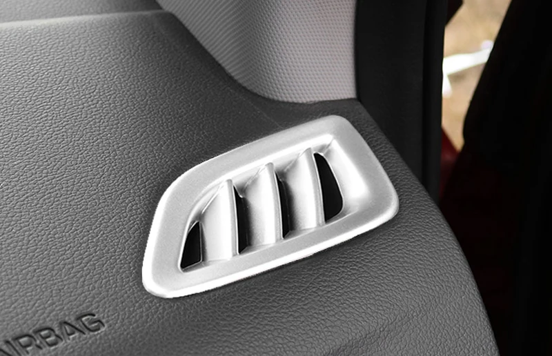 ABS Interior Upper AC Air Vent Outlet Frame Cover Trim 2PCS Left Hand Drive For Hyundai VERNA Solaris Accent 2018 | Автомобили и