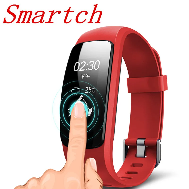 Smartch ID107 плюс HR Bluetooth Смарт браслет монитор сердечного ритма Мульти спортивный