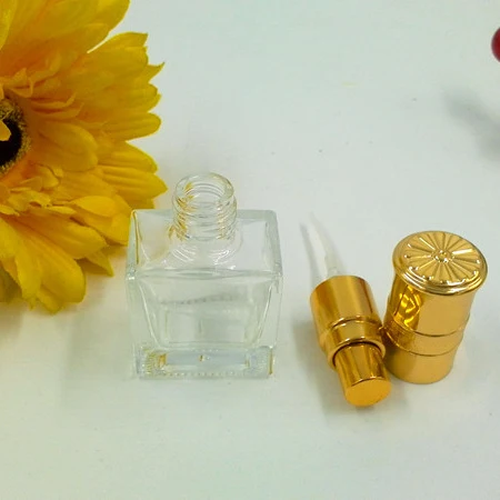 Стеклянный флакон для духов с золотыми крышками 10 мл | Красота и здоровье