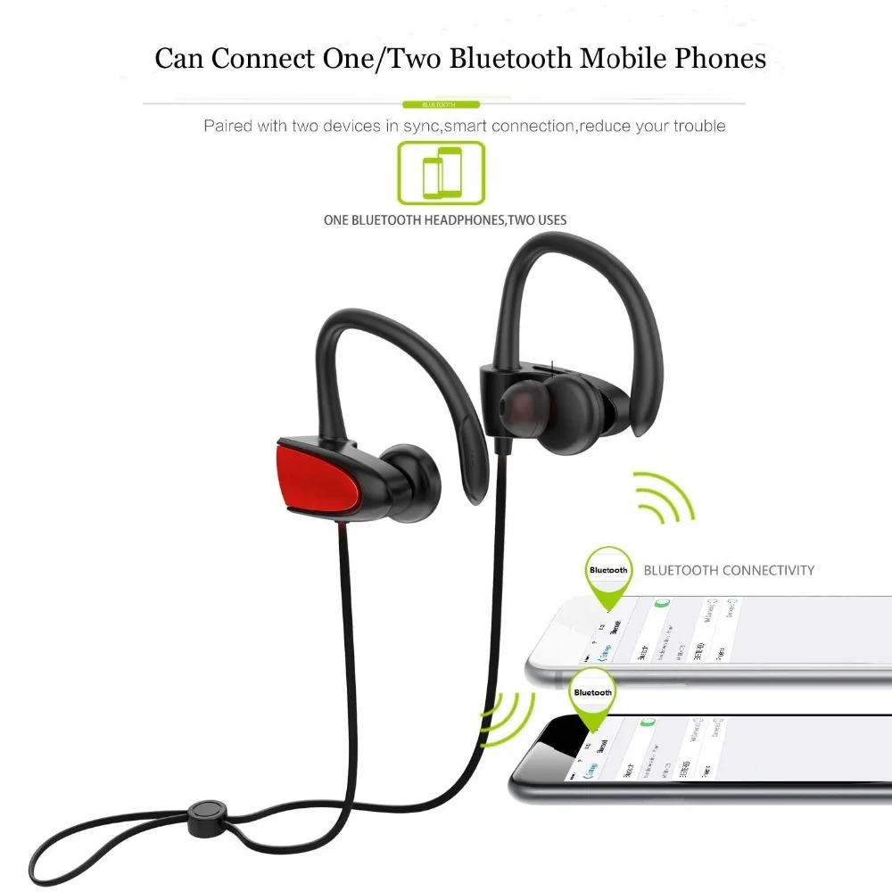 Newest Wireless Headphone Bluetooth Earphone For Phone Neckband sport earphone Auriculare CSR All |