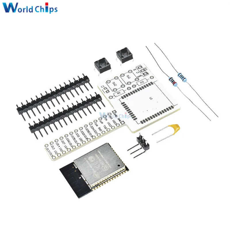 ESP-32 ESP32 ESP-WROOM-32 Rev1 Wi-Fi модуль беспроводной Bluetooth макетный комплект макетная плата DIY комплект Wi-Fi модуль для Arduino