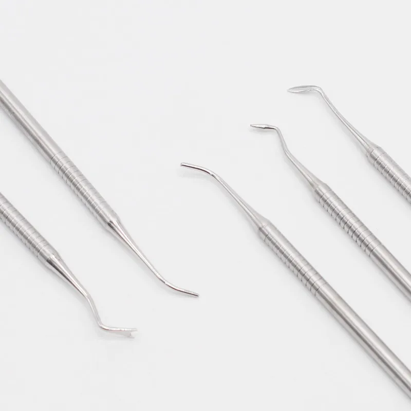 5 шт. набор зубных щупов из нержавеющей стали|Базовый стоматологический