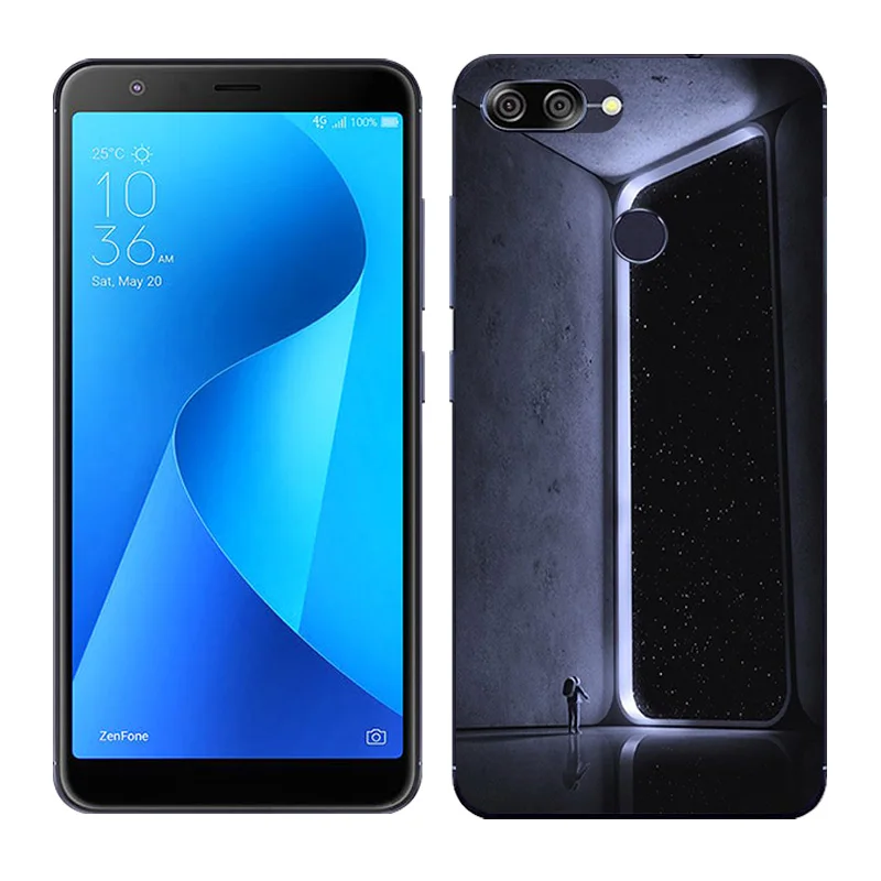 20 Силиконовый чехол для Asus Zenfone Max Plus M1, мягкая задняя крышка с рисунком Пейзажа для Asus Zenfone Max Plus M1 ZB570TL X018D - Цвет: 20