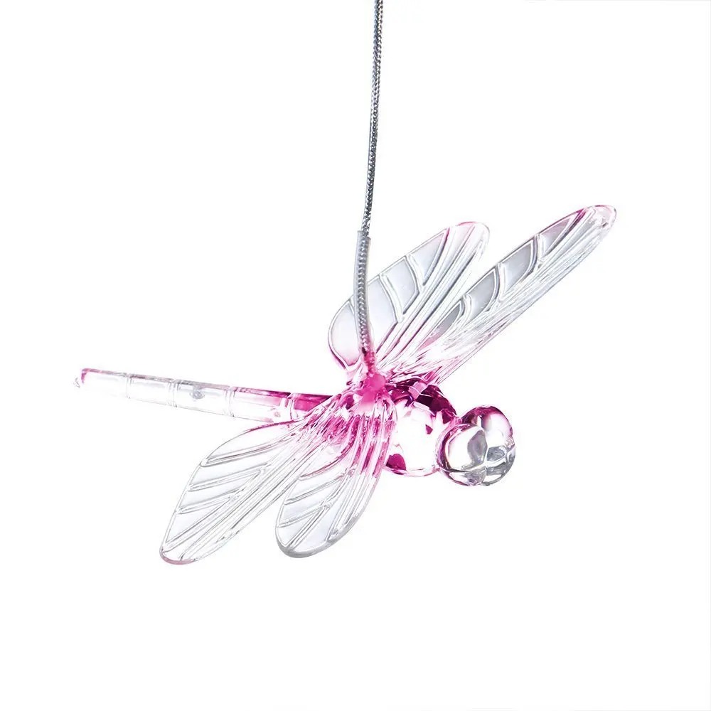 Светодиодная Ночная подсветка Dragonfly с питанием от солнечной панели садовый