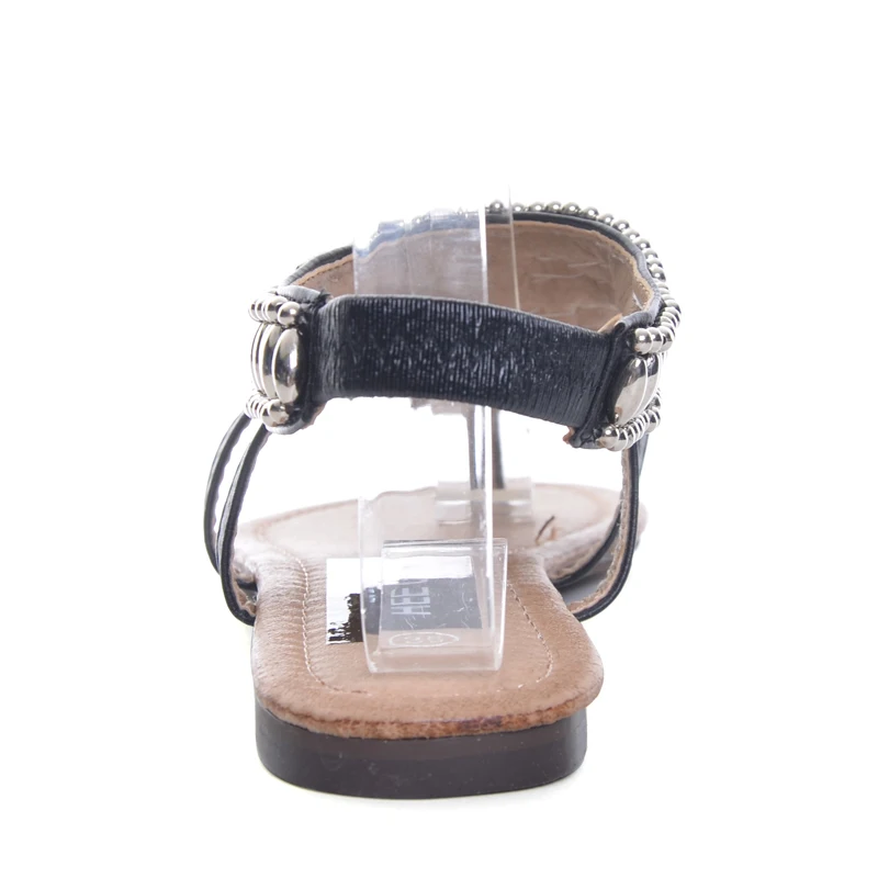 Сандалии гладиаторы в богемном стиле коллекция 2019 года Летние Стильные