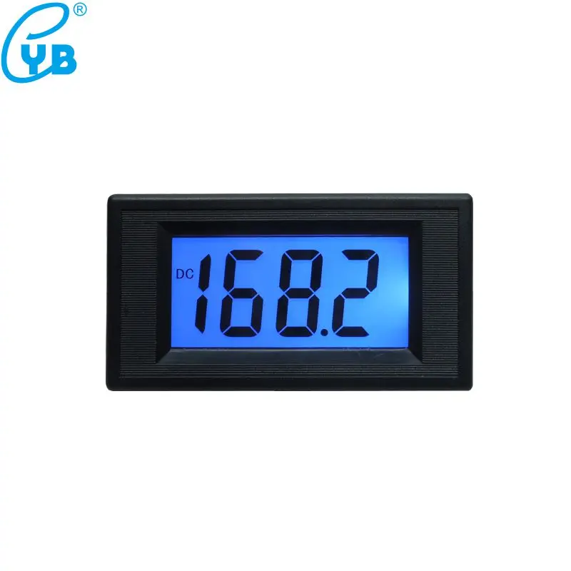 Вольтметр постоянного тока измеритель напряжения двухпроводный ЖК цифровой