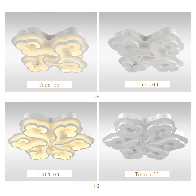 Современные светодиодные Потолочные светильники для гостиной Спальня