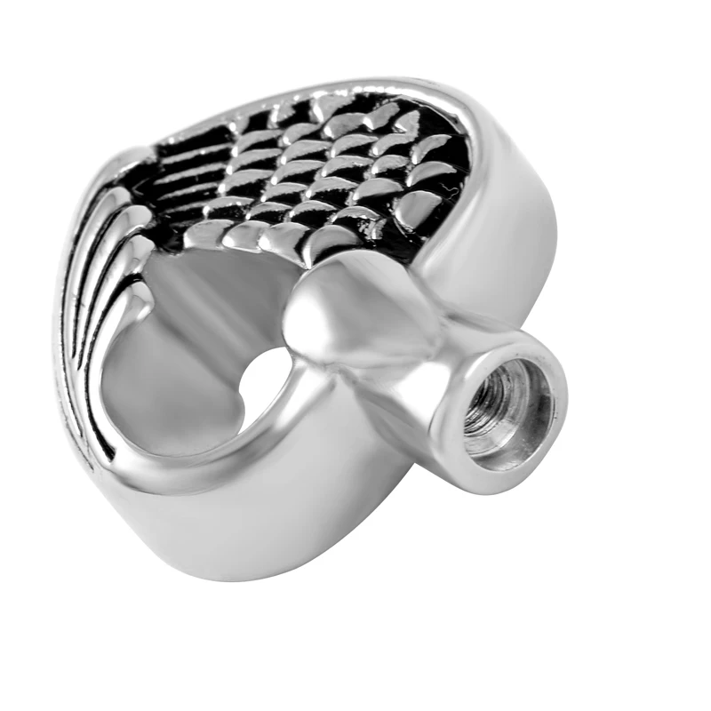 IJD9296 нержавеющая сталь крылья ангела искусственный сувенир кулон для золы