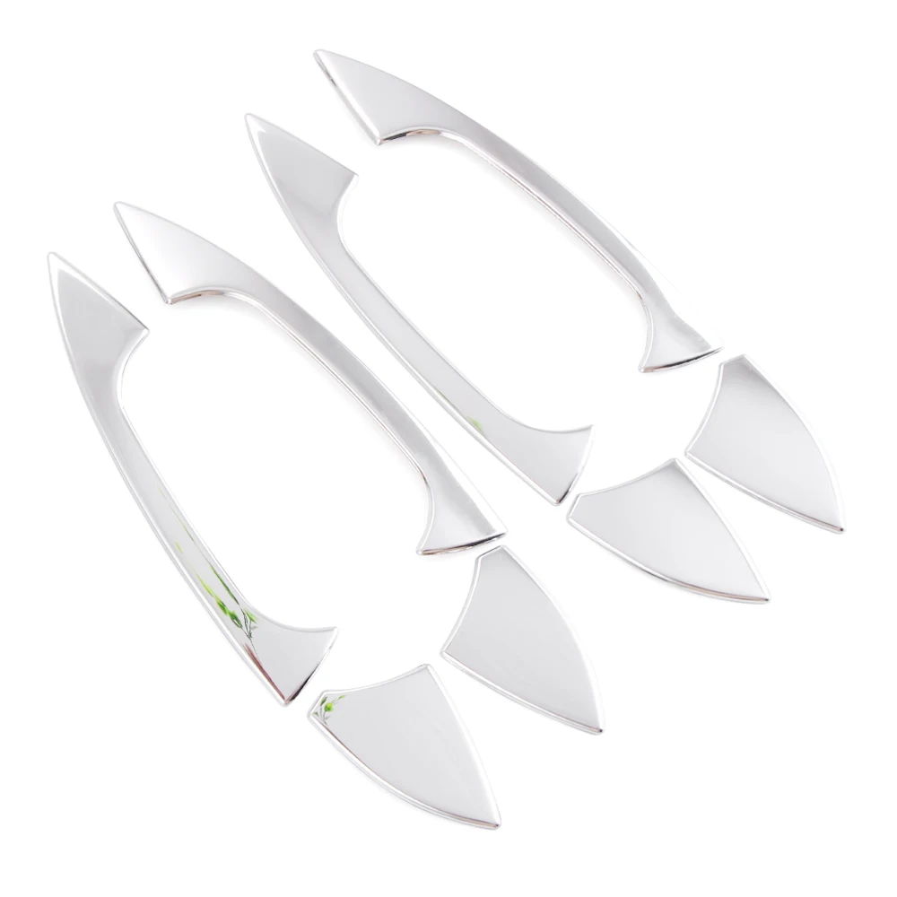 Накладки на ручки дверей из нержавеющей стали 8 штук для Benz B C E CLA GLC GLK ML Class E200 E250 W176 W246 W204 W212 W218 X204.