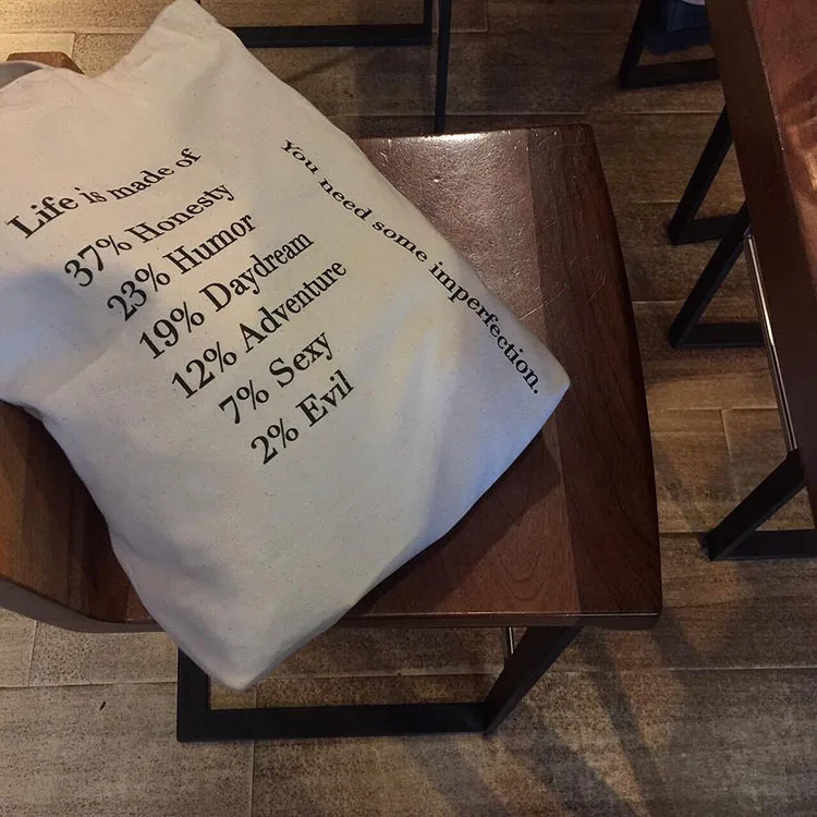 Новое поступление ins популярная универсальная Холщовая Сумка через плечо