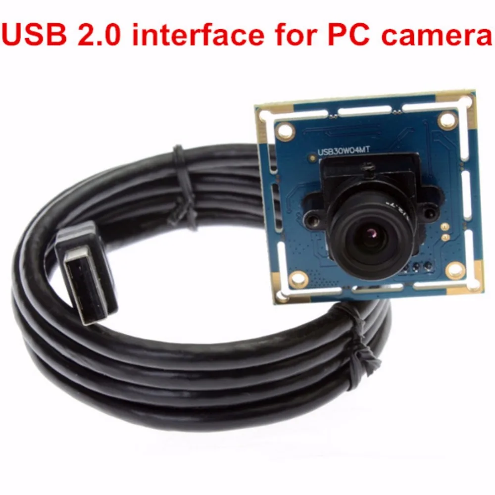 ELP мини 300K пикселей OV7725 датчик изображения 640X480 VGA MJPEG 30fps USB камера PCB для Android окна