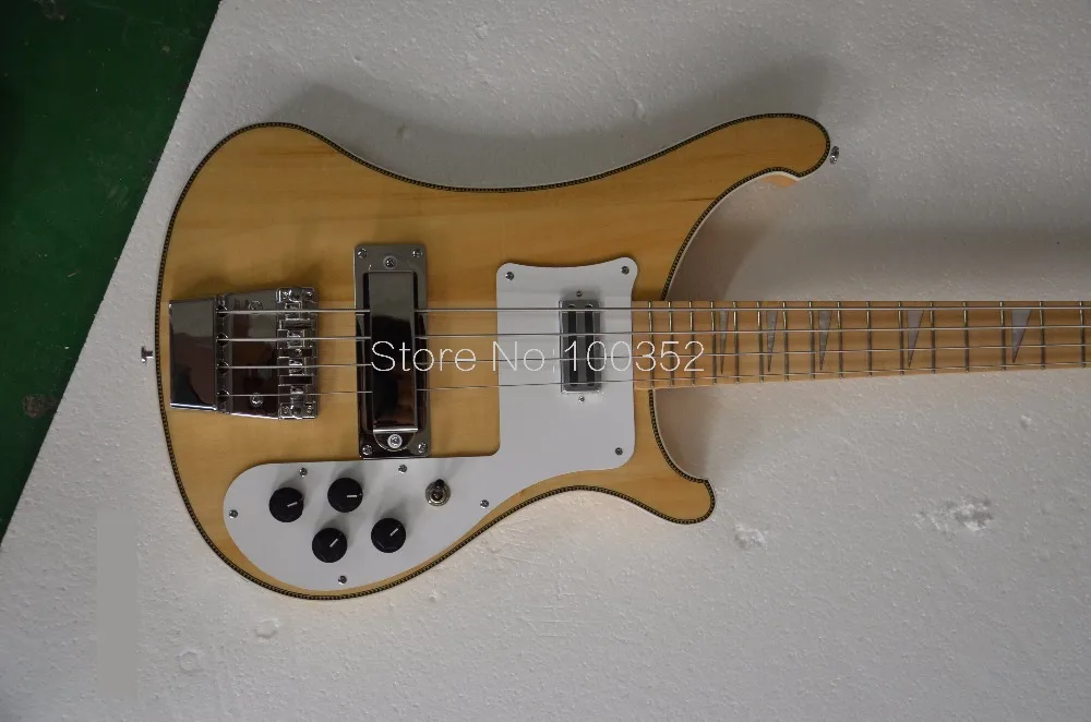 QShelly натуральный RK 4003 клен шеи тела через Треугольник инкрустация белый/черный