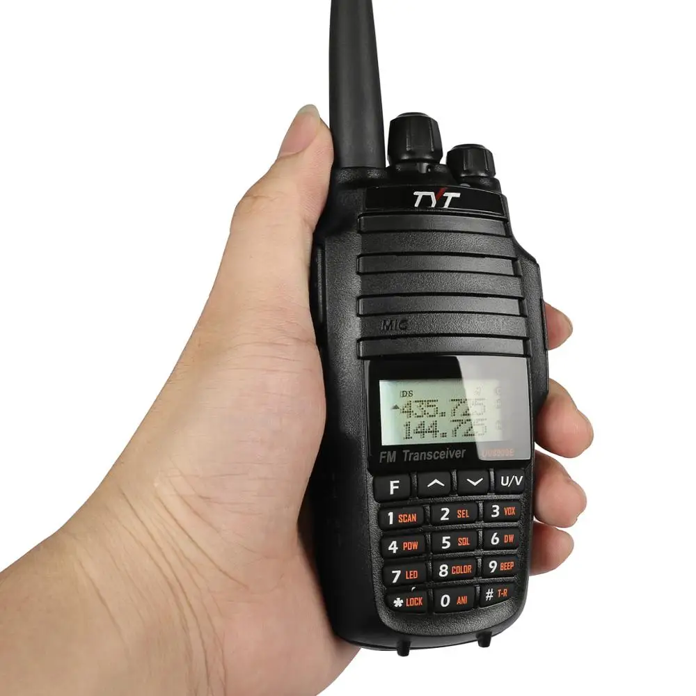 Ручной трансивер TYT UV8000E двухдиапазонный ретранслятор 10 Вт черный Tri Power 3600mA радио