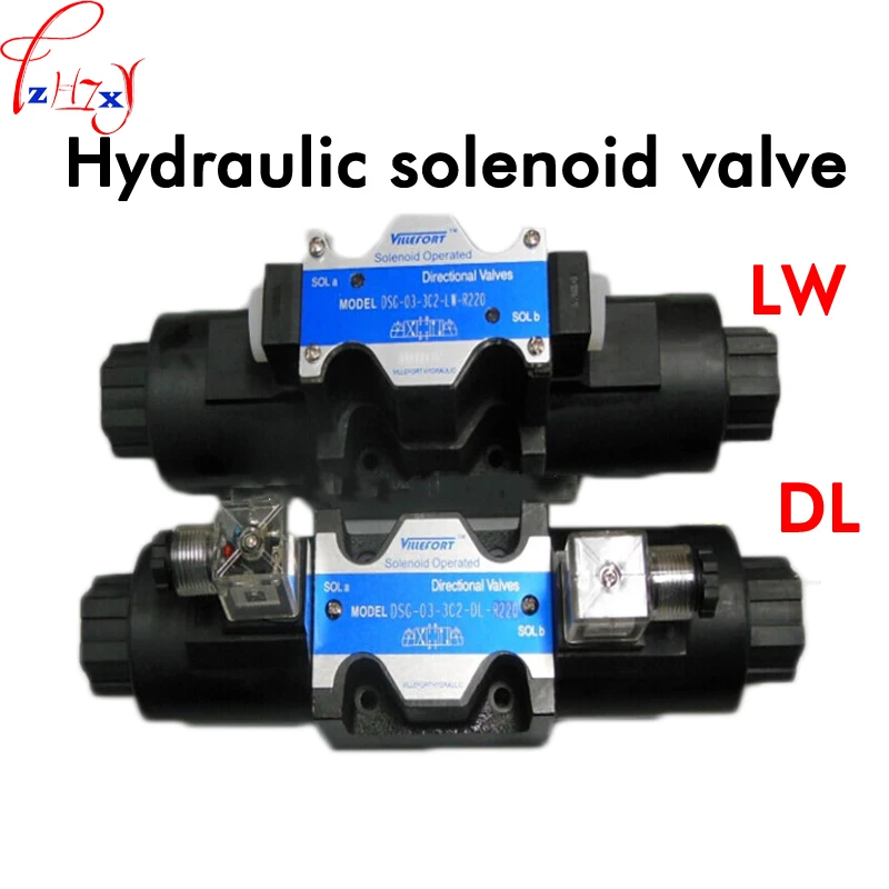 

DC24-AC220V гидравлический соленоидный клапан DSG-03-3c2-DL/LW, тип для исследования масла, гидравлический соленоидный клапан 1 шт.