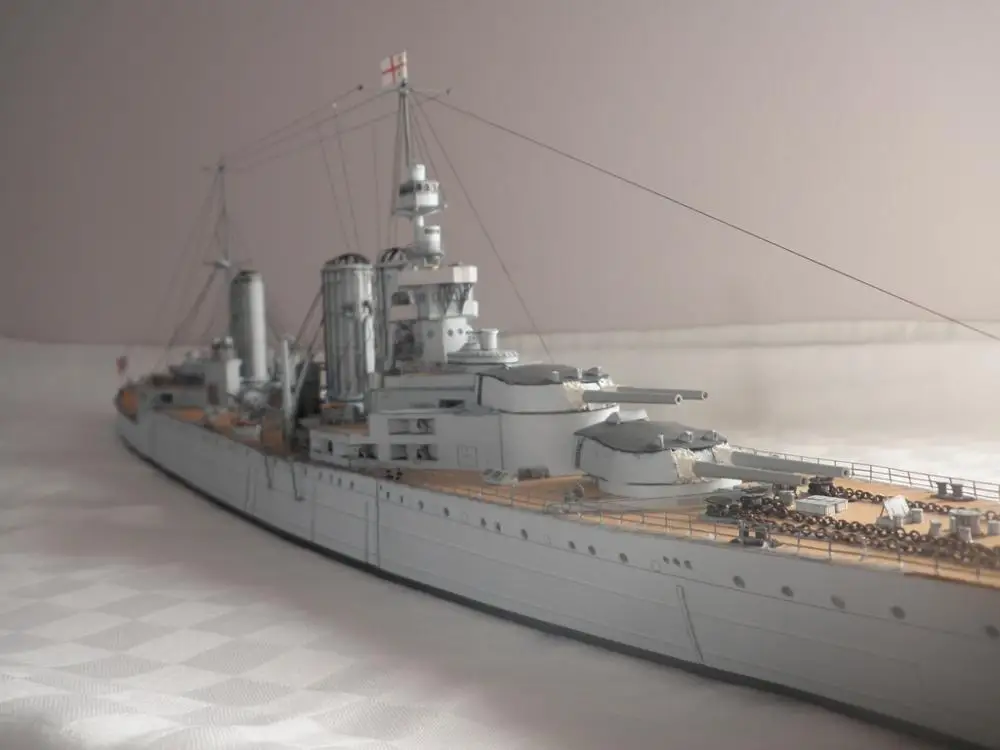 Высококачественный набор 3D бумажных моделей британского Королевского флота HMS