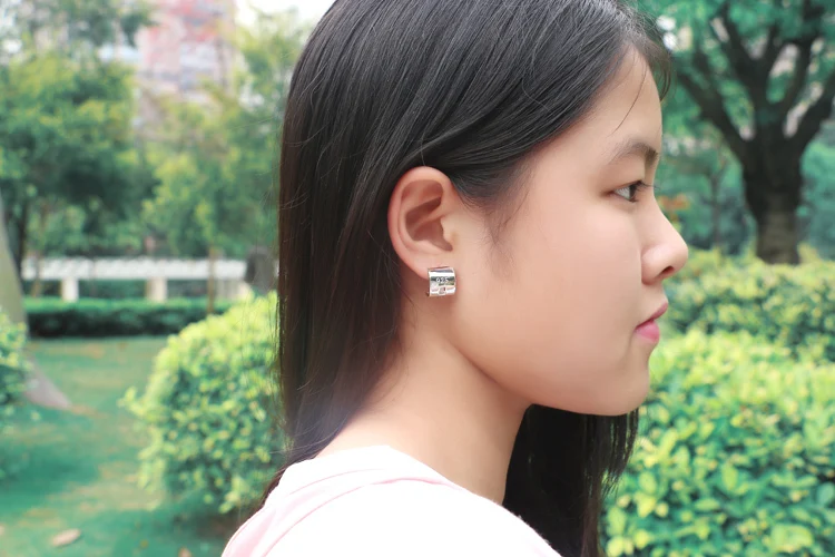 Модный стиль! Круглые Женские серьги нити из стерлингового серебра 925 пробы