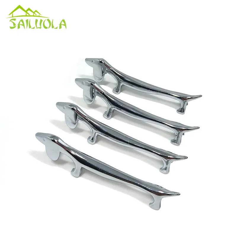 4 шт./лот высокое качество цинковый сплав такса/форма оленя палочки для еды стойка